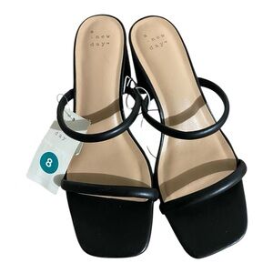 Black Strappy Sandals